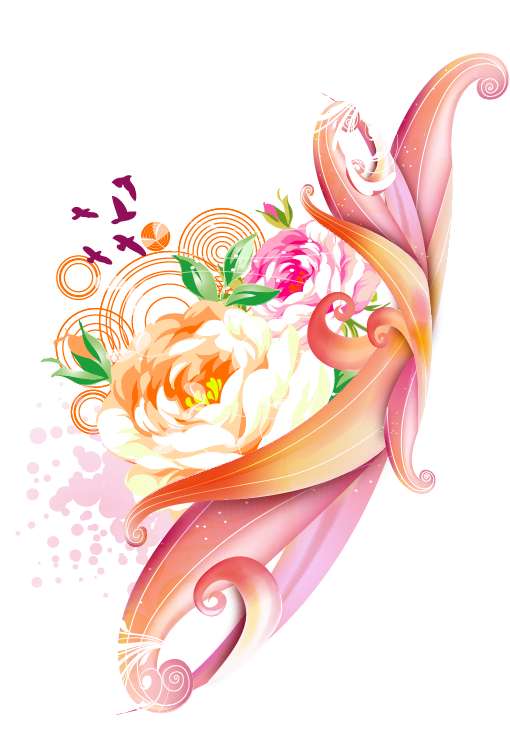 free vector Free Pink Rose Vector Graphic